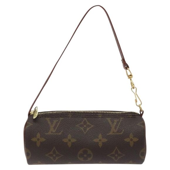 Louis Vuitton Mini Baby Papillon Brown Canvas Clutch Bag (Pre-Owned) - Picture 1 of 16